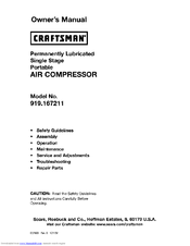 Craftsman 919.167211 Owner's Manual