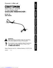 Craftsman Weewacker 358.742430 Operator's Manual