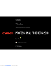 Canon Visualizer RE-455X Brochure