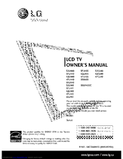 LG 47CL40 Owner's Manual