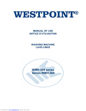 Westpoint WMH-568.RX Use Manual