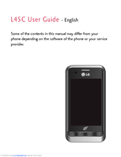 LG L45C User Manual