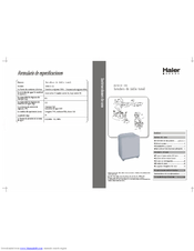 Haier XPB60-CS Instrucciones De Uso