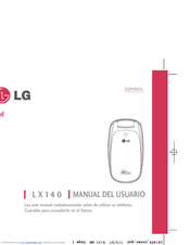 LG LX140 Manual Del Usuario