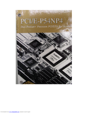 Asus PCI E-P54NP4 User Manual
