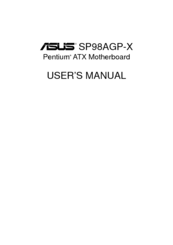 Asus SP98AGP-X User Manual