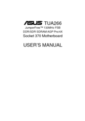 Asus TUA266 User Manual
