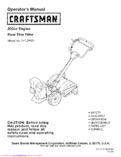 Craftsman 247.29931 Operator's Manual