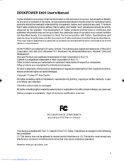 Fujitsu DESKPOWER E623 User Manual
