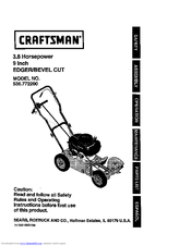 Craftsman 536.772200 Owner's Manual