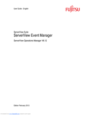 Fujitsu ServerView Operations Manager V6.12 User Manual