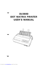 Fujitsu DL5600 User Manual