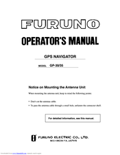 Furuno GP-30 Operator's Manual