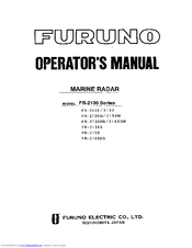 Furuno FR-2160DS Operators Operator's Manual