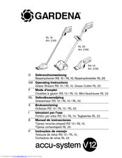 Gardena RL 10 Operating Instructions Manual