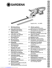 Gardena ErgoCut 48-Li Operating Instructions Manual