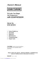 Craftsman 919.167812 Owner's Manual