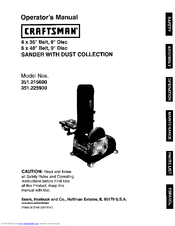 Craftsman 351.215690 Operator's Manual
