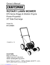 Craftsman 917.375631 Owner's Manual