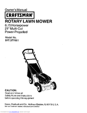 Craftsman 917.377651 Owner's Manual
