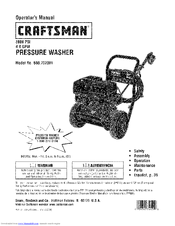 Craftsman 580.752381 Operator's Manual