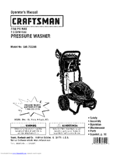 Craftsman 580.752200 Operator's Manual