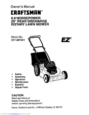 Craftsman EZ3 917.387321 Owner's Manual