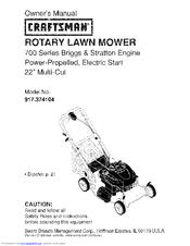 Craftsman 917.374104 Owner's Manual