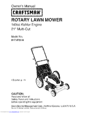 Craftsman 917.4791A Owner's Manual