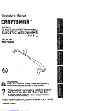 Craftsman 358.799230 Operator's Manual