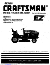 Craftsman 917.256561 Owner's Manual