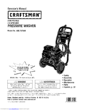 Craftsman 580.752590 Operator's Manual