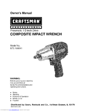 Craftsman 875.198641 Owner's Manual