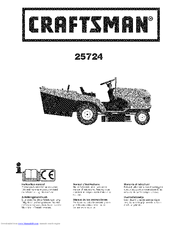 Craftsman 25724 Instruction Manual