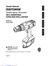 Craftsman 973.274930 Owner's Manual
