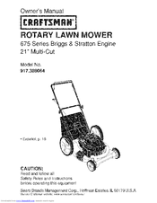Craftsman 917.389064 Owner's Manual