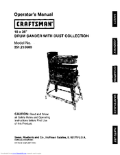 Craftsman 351.215680 Operator's Manual