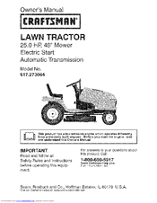 Craftsman 917.273664 Owner's Manual