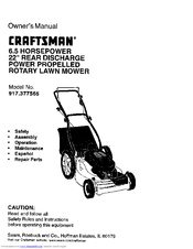 Craftsman 917.377565 Owner's Manual