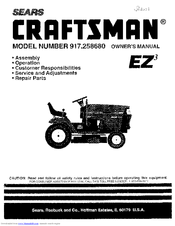 Craftsman 917.258680 Owner's Manual