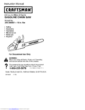Craftsman 358.350802 Instruction Manual