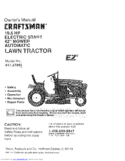 Craftsman 917.270824 Owner's Manual