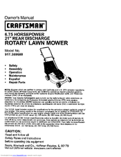 Craftsman 917.389680 Owner's Manual