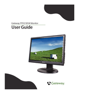 Gateway FPD2185W User Manual