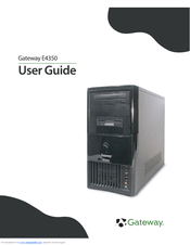 Gateway E4350 User Manual