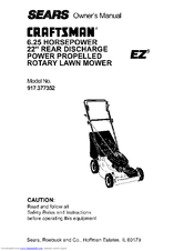 Craftsman EZ3 917.377352 Owner's Manual
