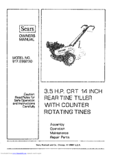 Craftsman 917.299230 Owner's Manual