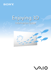 Sony VAIO 3D Information Manual