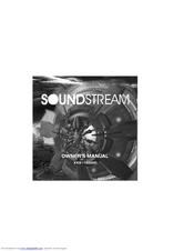 Soundstream XXX-15000D Owner's Manual
