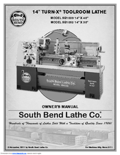 South bend TURN-X SB1052 Owner's Manual
